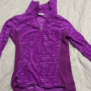 Columbia purple soft pullover- Worn few times just don’t wear it anymore